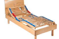 Single wooden electric orthopaedic net bed